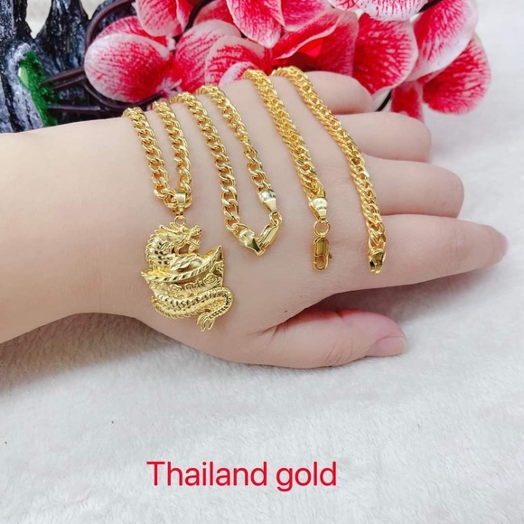 🌸⚜️THAILAND GOLD MENS SET⚜️🌸
📌 ThaiLand Gold
📎 2 in 1 set - Picture 6 of 10